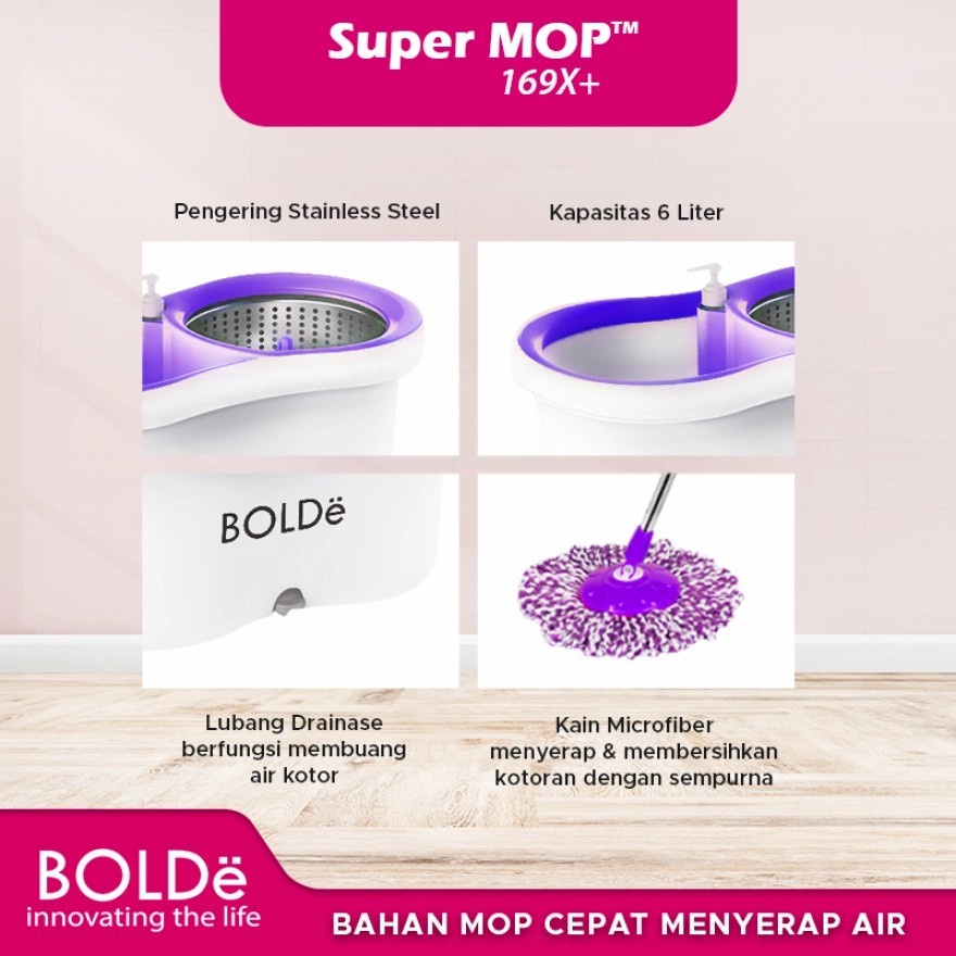 Bolde Super MOP M-169X+ Black Special Edition (Stainless)