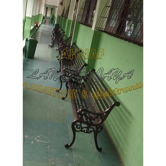 Kursi/Bangku Teras,Tamu,Taman Besi Holo Galvanis 100Cm Htm-Cklt Q4_Zs2Syri