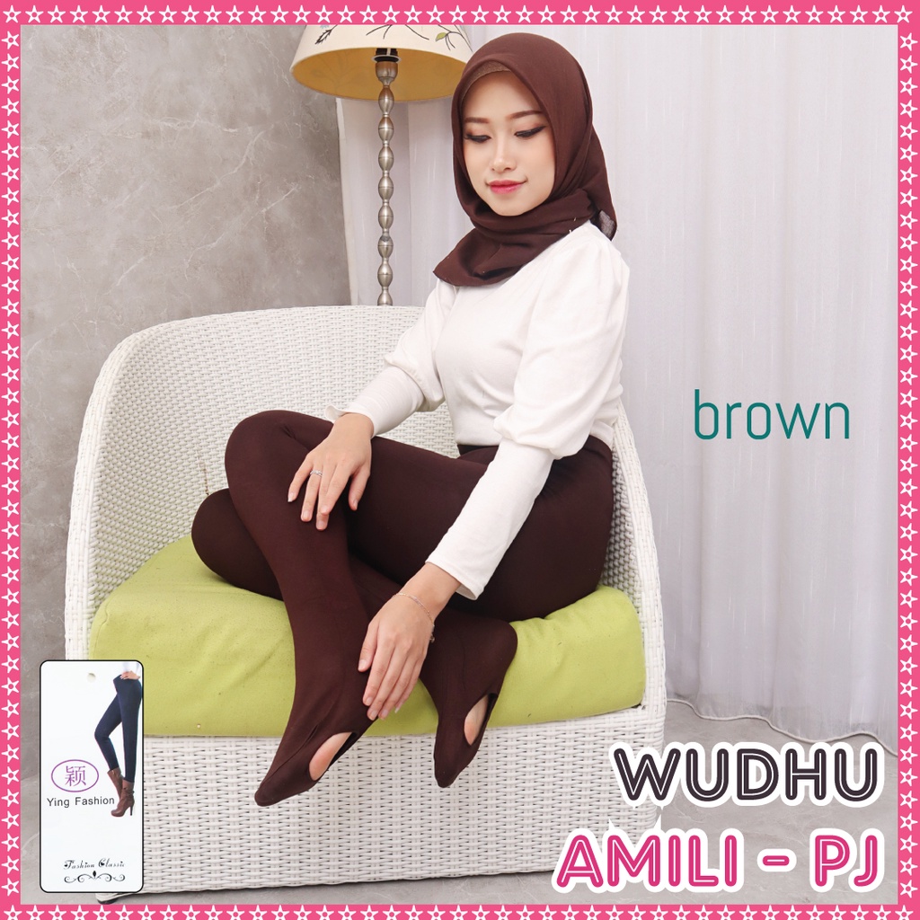 Legging Wudhu Jumbo | Leging Muslimah Cantik Terbaik | Legging Wanita Panjang / wudhu jumbo