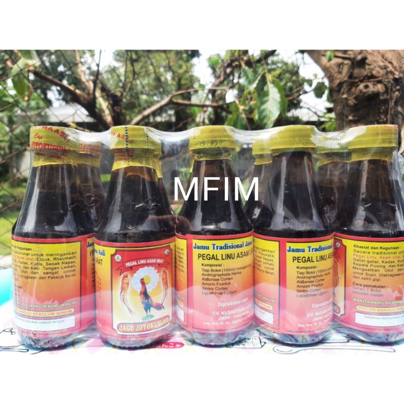 

jamu cap jagojoyokusumo pegel linu asam urat 150 ml