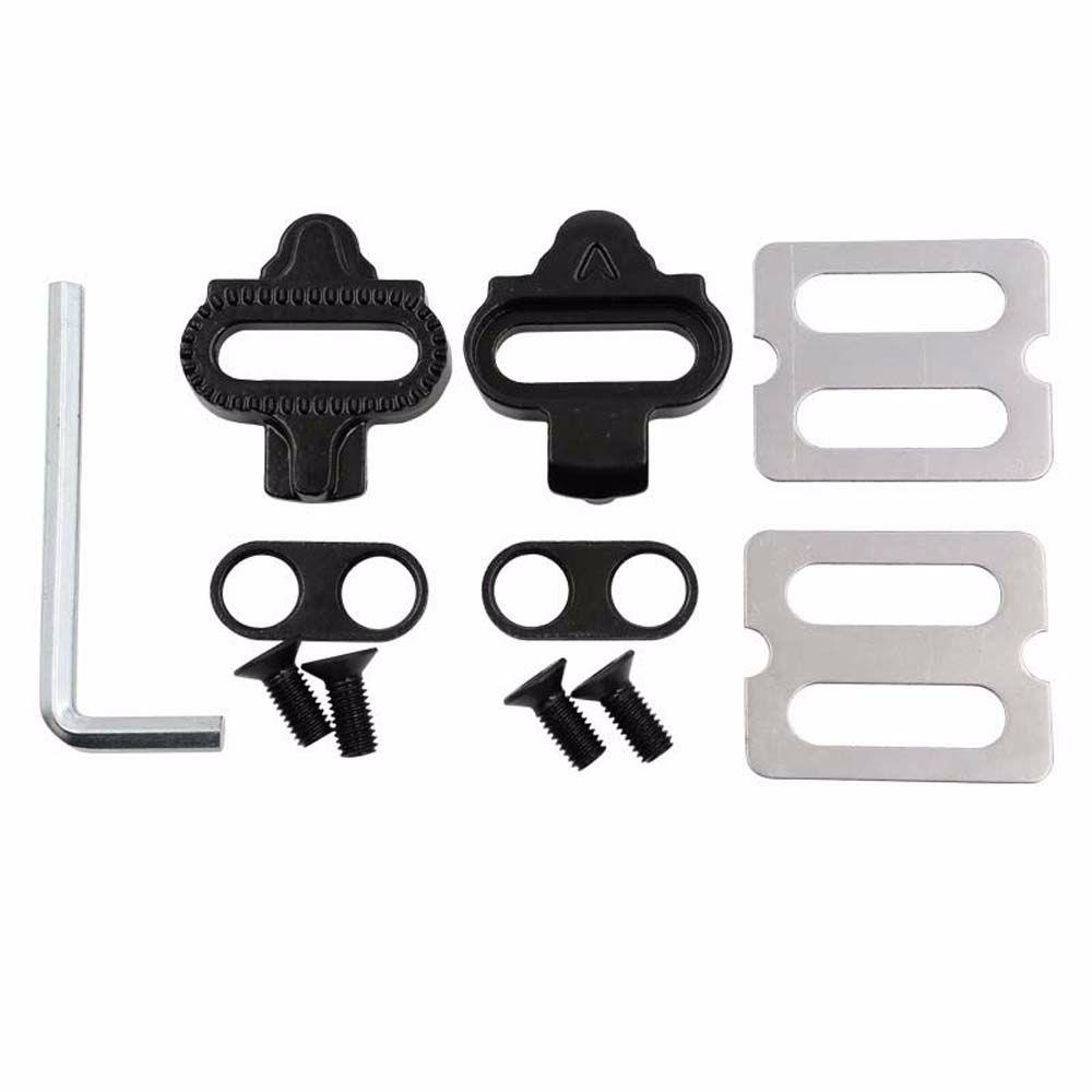 Lanfy Pedal Sepeda 1set SPD Safety Lock Aksesoris Sepeda Cleat Sepeda Set Cleat Cover Lock Pedal