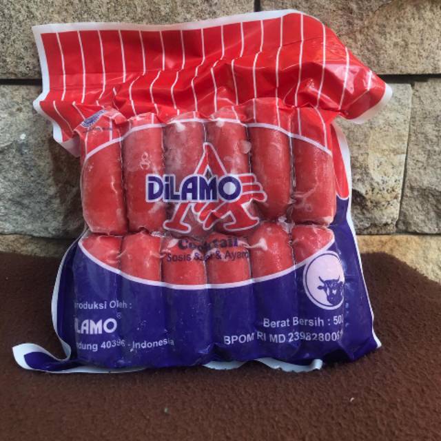 

Sosis cocktail dilamo 500gr