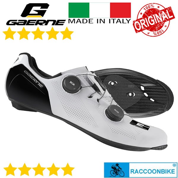 SEPATU SEPEDA ROAD GAERNE CARBON G.STL - MATT WHITE