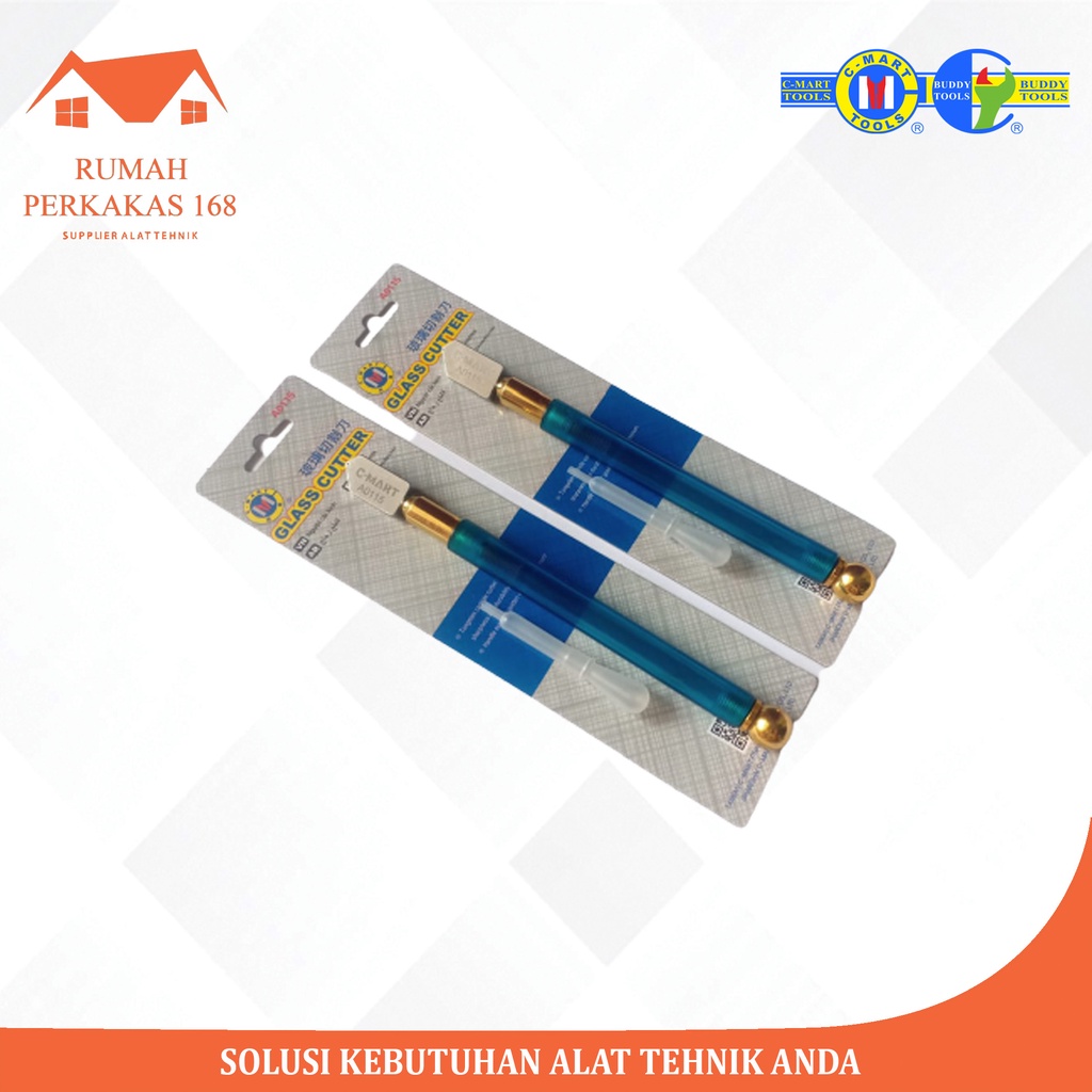 

Alat Pemotong Kaca / Glass Cutter / Pisau Potong Kaca A0015 C-MART