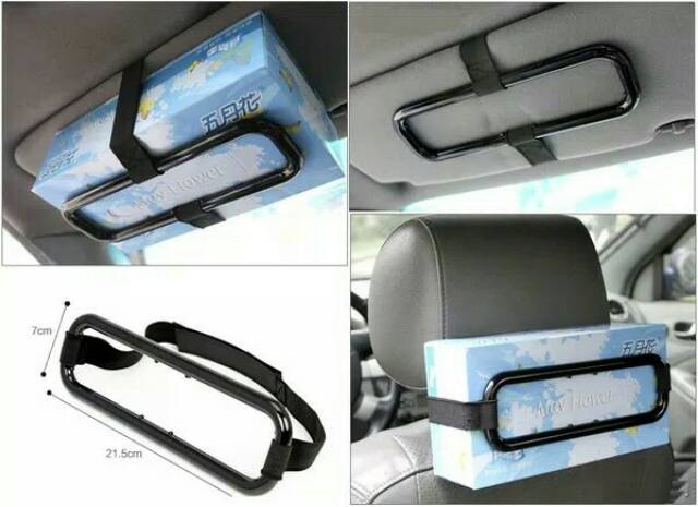 Car Holder Tisue Penjempit