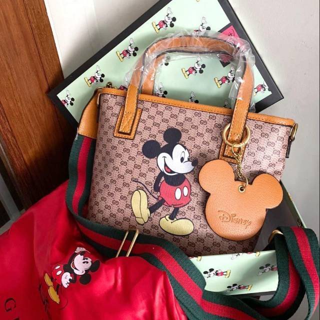 GUCCI Tote Mickey Premium B FREE Box