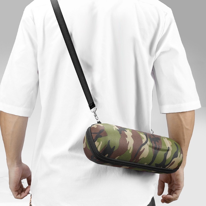 Bt Kotak Penyimpanan Mini Untuk Charge 5warna Kamuflase Dengan Tali Fixing