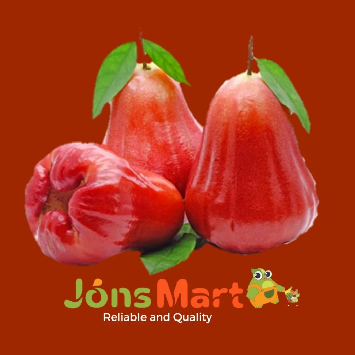 

JonsMart Buah Jambu Air Citra Premium 1kg [KHUSUS INSTANT DAN SAMEDAY]