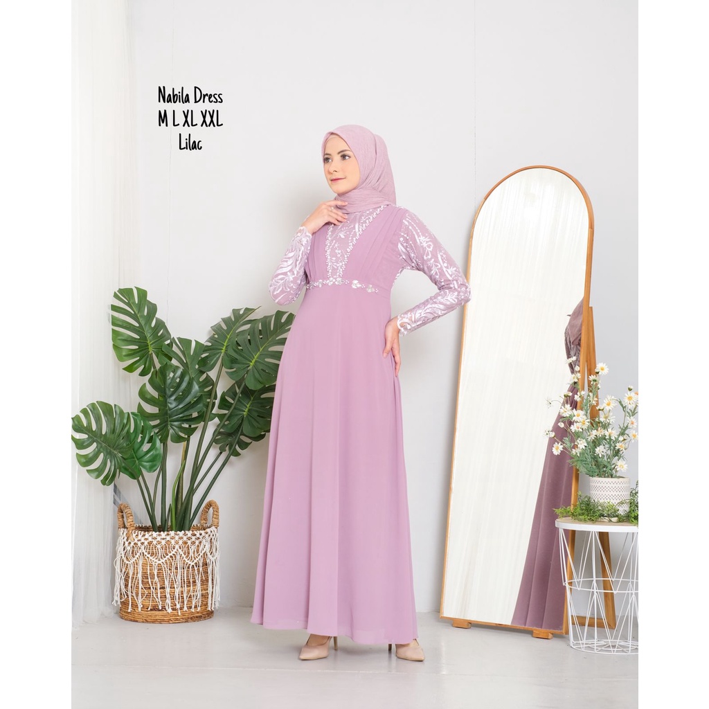 Kebaya Dress Nabila NF / Gamis Kebaya Modern Brukat / Gamis Kondangan / Gamis Modern / Kebaya Wisuda / Baju Kebaya Bridesmaid