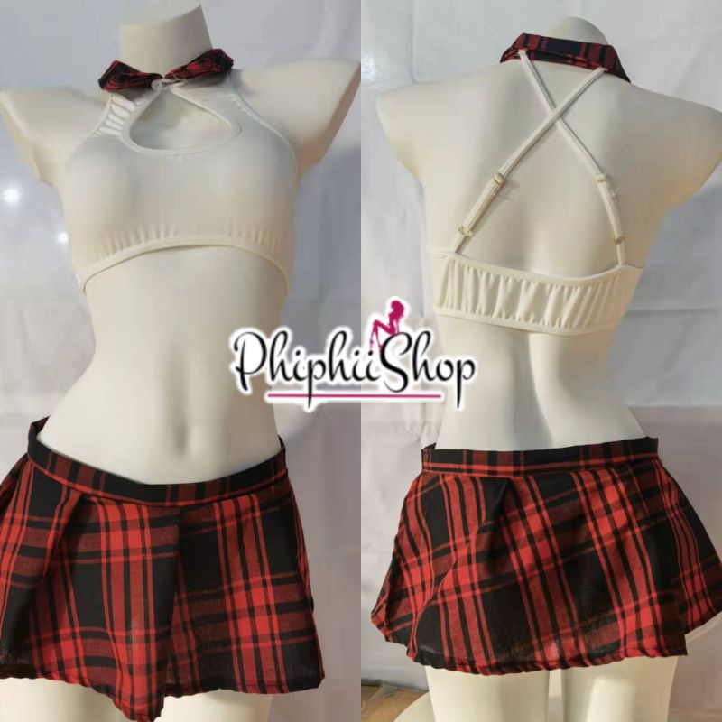 Kostum Seragam Sekolah Eropa Barat Korea Sexy School Uniform Cosplay