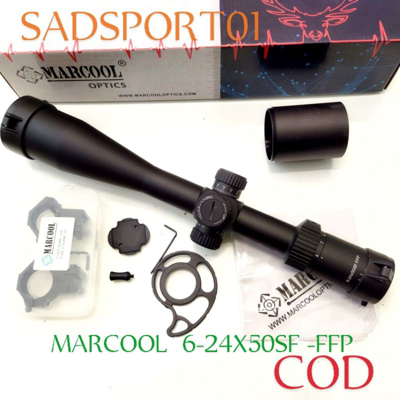 MARCOOL ASSAILANT 6-24X50SF-FFP/TELESCOPE