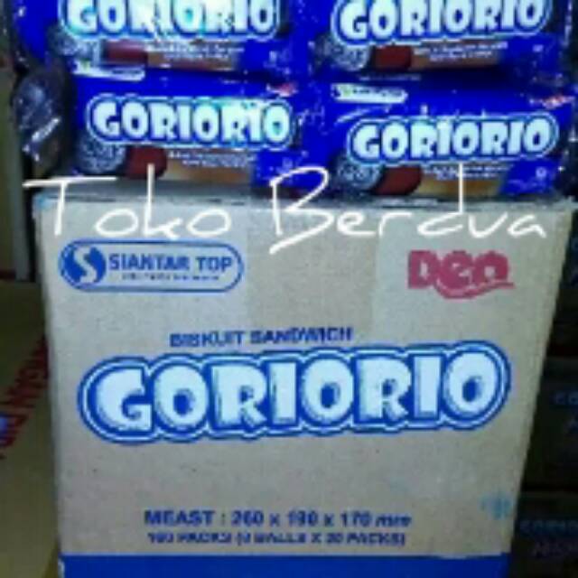 

Biskuit Goriorio Coklat