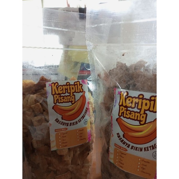 

KERIPIK PISANG COKLAT 250gr Snack Kekinian