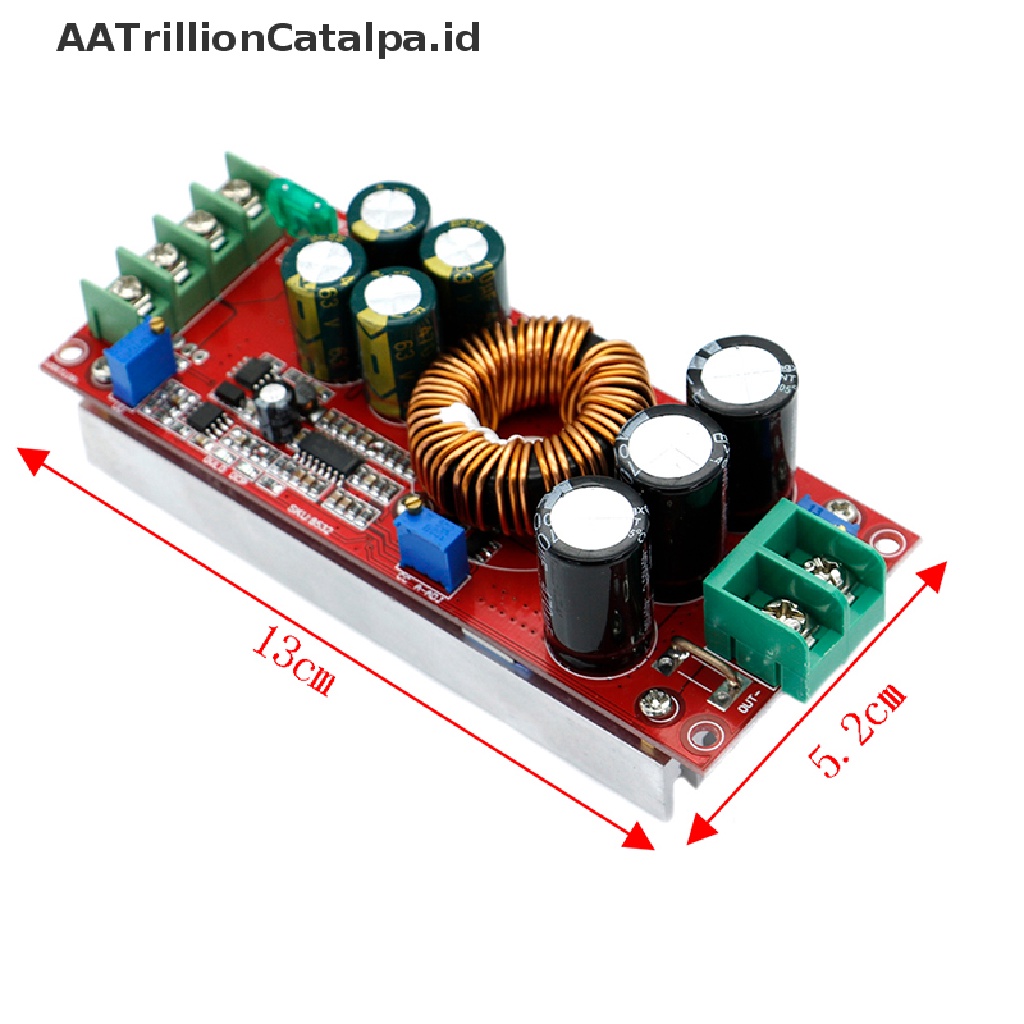 Modul Boost Konverter Step up Buck 8-60V Ke 12-83V DC-DC 20A 1200W