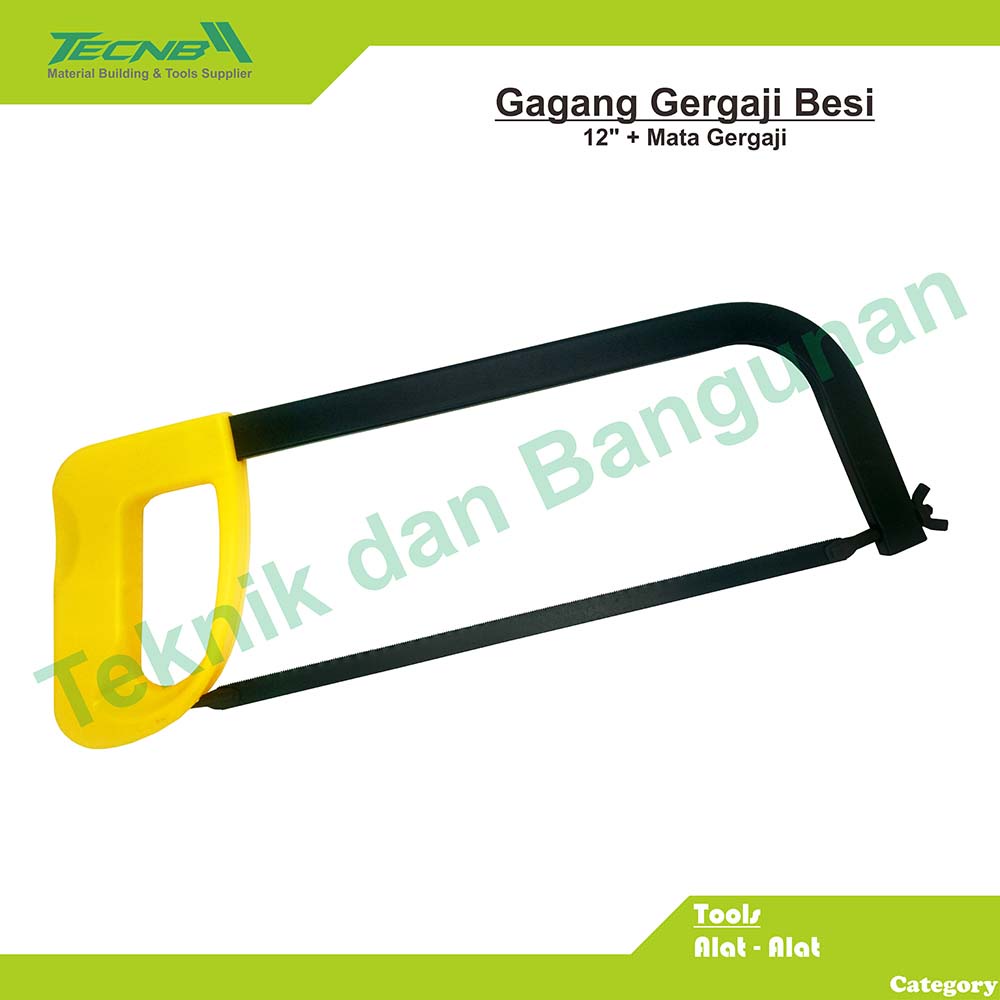 Stang Gergaji Besi 12" + Mata Gergaji Essen