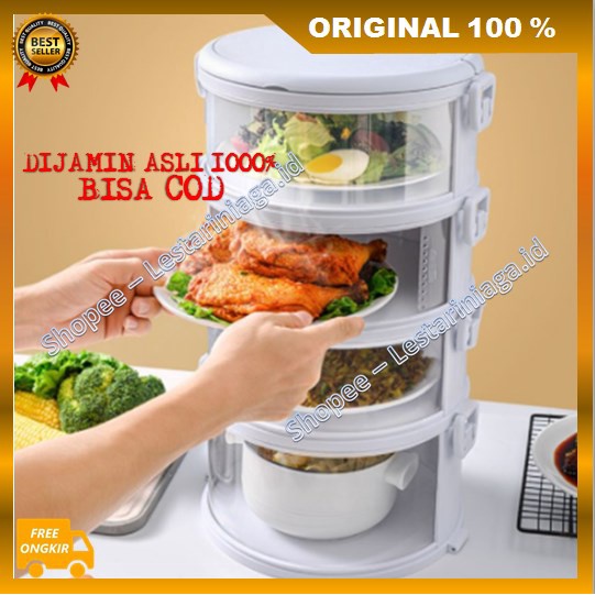 [BISA COD] Rak Penyimpanan Makanan 5 Susun ORIGINAL