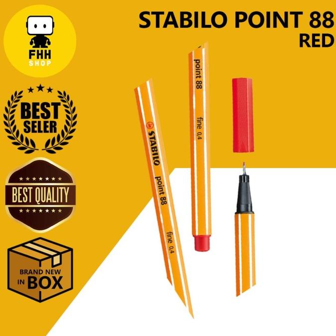 

STABILO Point 88 Red