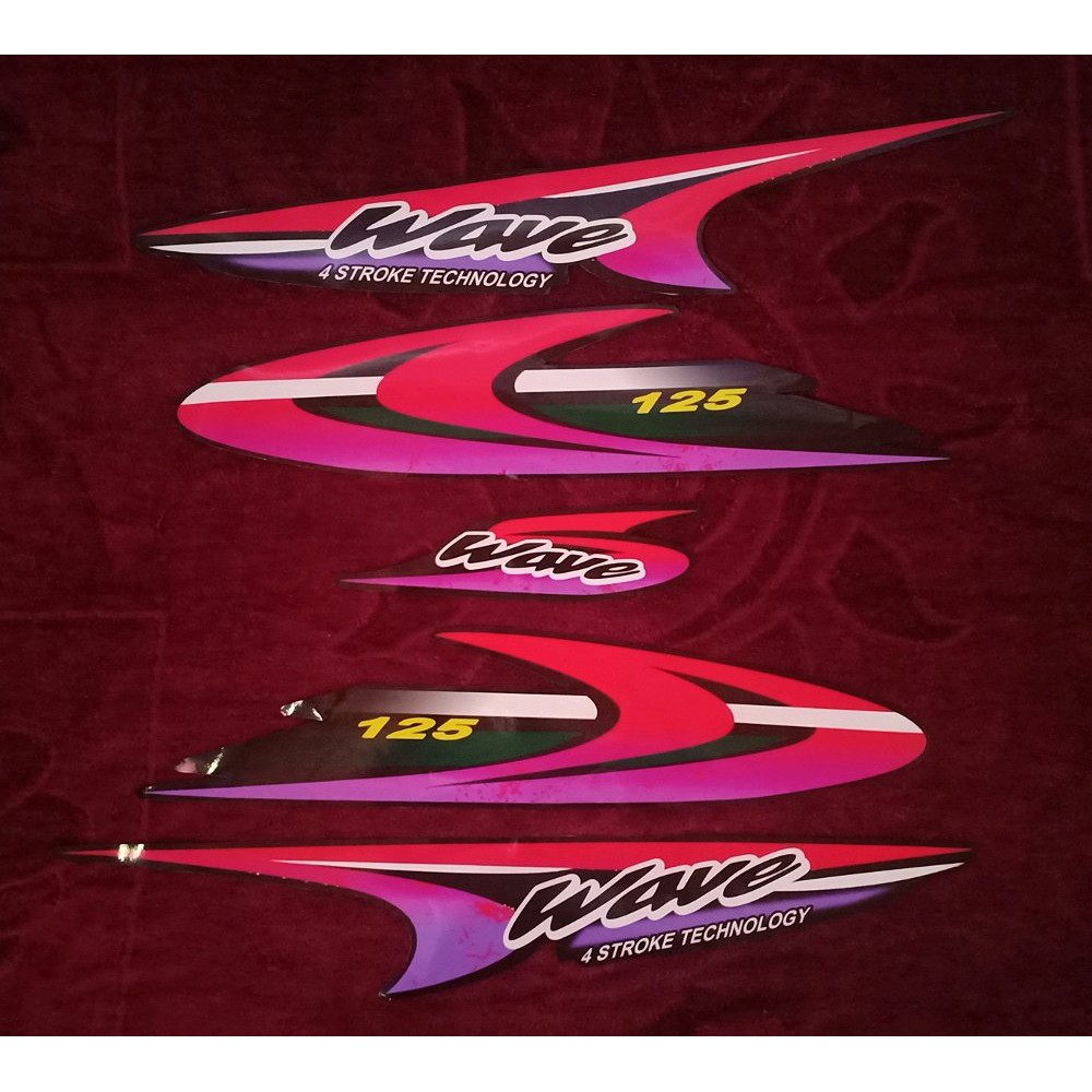 striping karisma wave Thailand 125 Berkualitas
