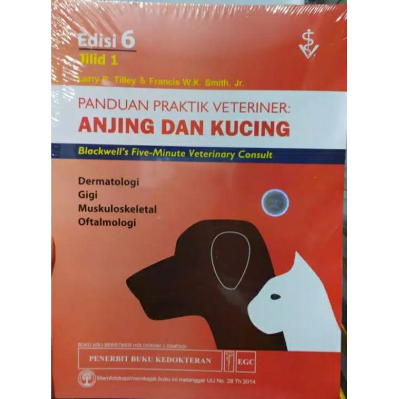 Panduan Praktik Veteriner: Anjing dan Kucing Edisi 6 Jilid 1