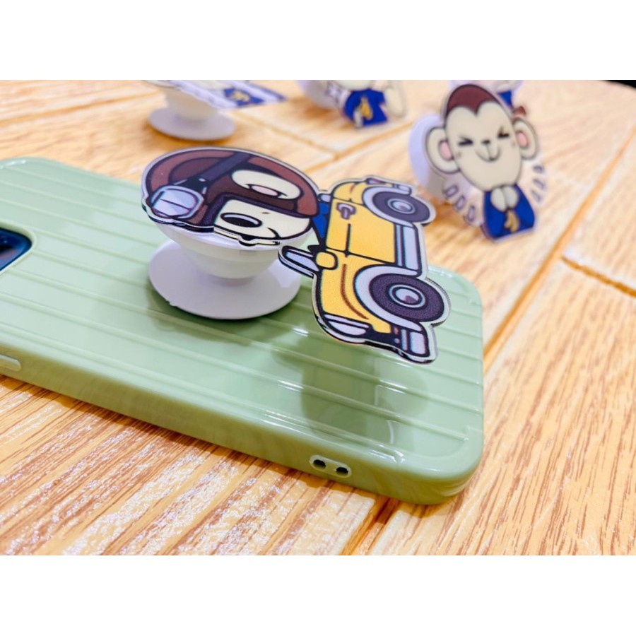 [RO ACC]  POPSOCKET POP SOCKET 3D SHAPES AKRILIK TEBAL PHONE HOLDER STANDING UNIVERSAL CATEGORY