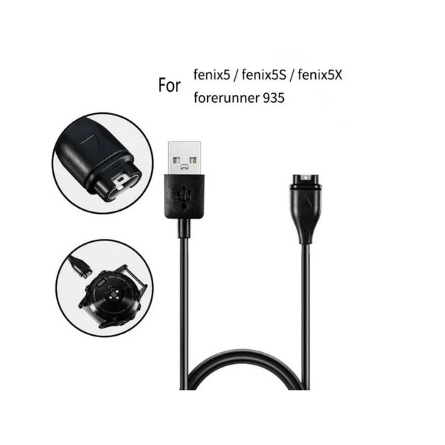Kabel Carger Smartwatch Garmin Fenix 5 5S 5X Fenix5 5 S X Vivoactive 3
