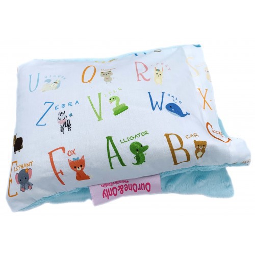 OurOne&amp;Only Cotton Minky Buckwheat Husk Pillow Long | Bantal Bayi