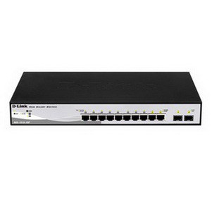 D-LINK DGS-1210-10P : Switch 8-port UTP 10/100/1000Mbps