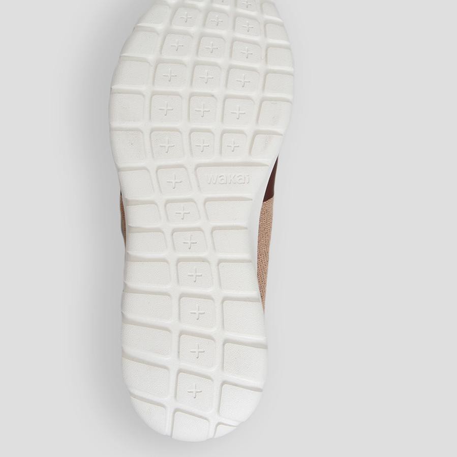 l-73 Wakai Footwear Wanita Slip-On Fw11829 Gyou Cuban Sand (...*...)