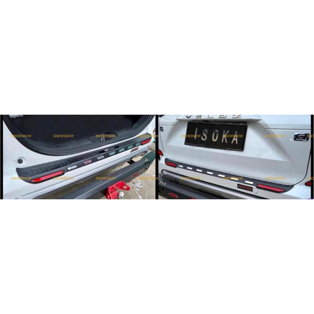 Sillplate Belakang Avanza Xenia Veloz 2022 2023 2024 UP GR Sport Exclusive Reflektor