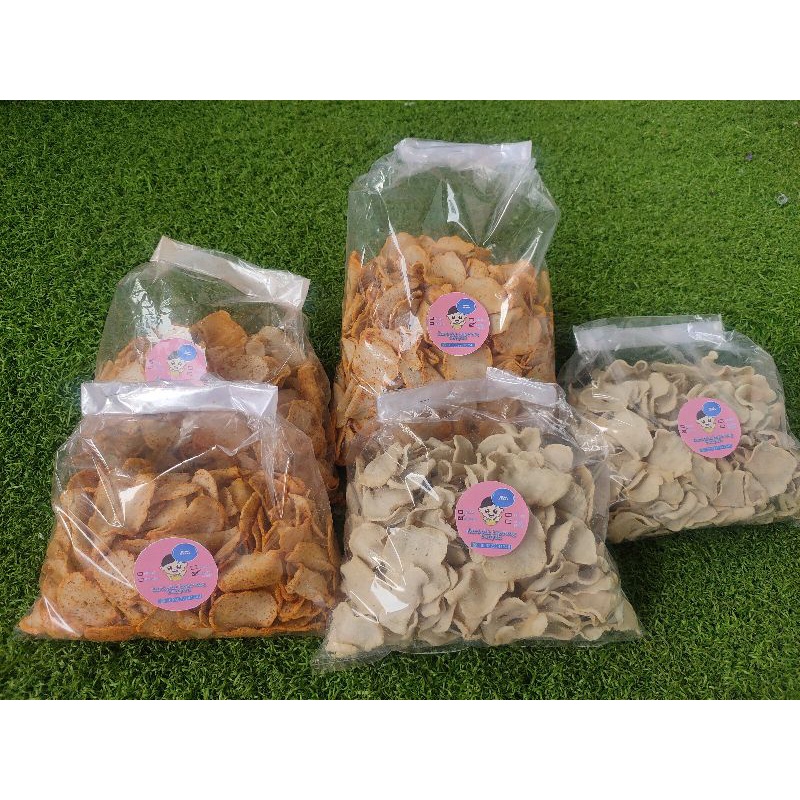 

Keripik Basreng tipis renyah "Neng Nanas" 500gr