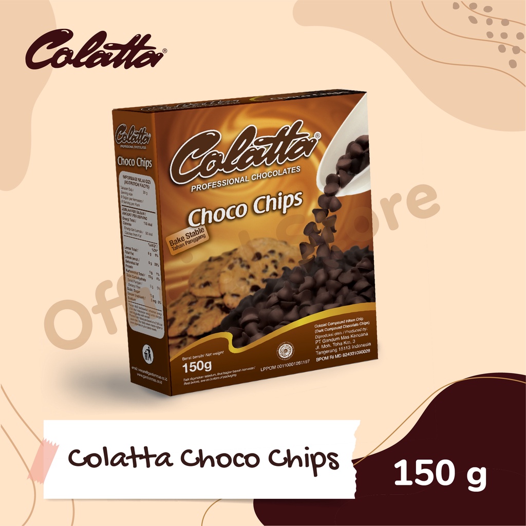 COLATTA CHOCO CHIPS 150gr