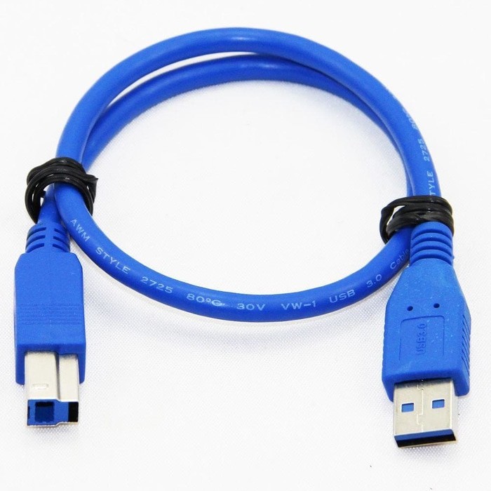 Kabel Printer To Usb 3.0 -1.5 Meter# Cable Printer Usb 3.0-1.5m