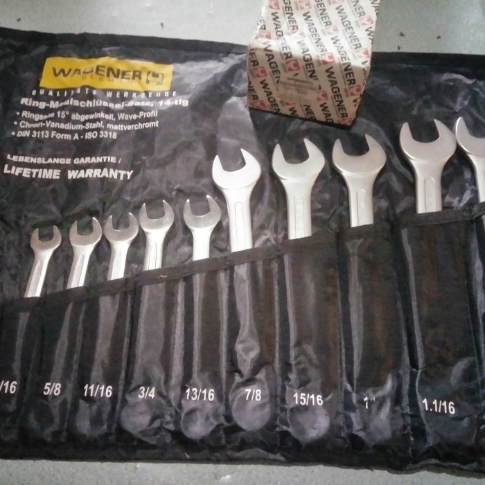 TST | kunci ring pas 14 stuck merk wagener din 3113 A