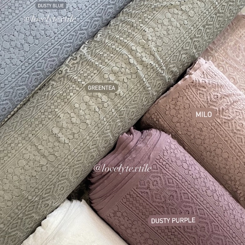 Kain Kebaya Brokat Kain Brokat Salur Magnolia