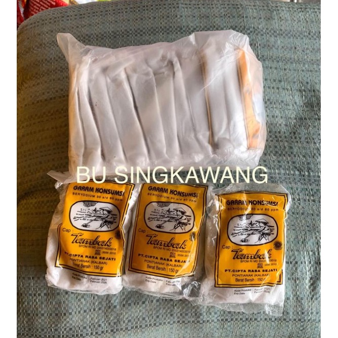 

Garam Tambak 1 Bungkus 150gr 100% Asli Singkawang Harga Grosir