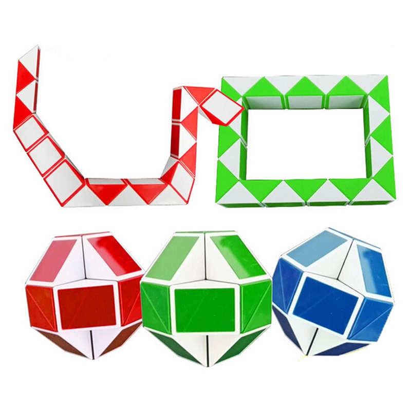 1pc Puzzle Ular 3d Untuk Edukasi