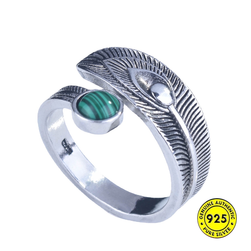 Cincin Sterling Silver 925 Model Terbuka Adjustable Untuk Wanita