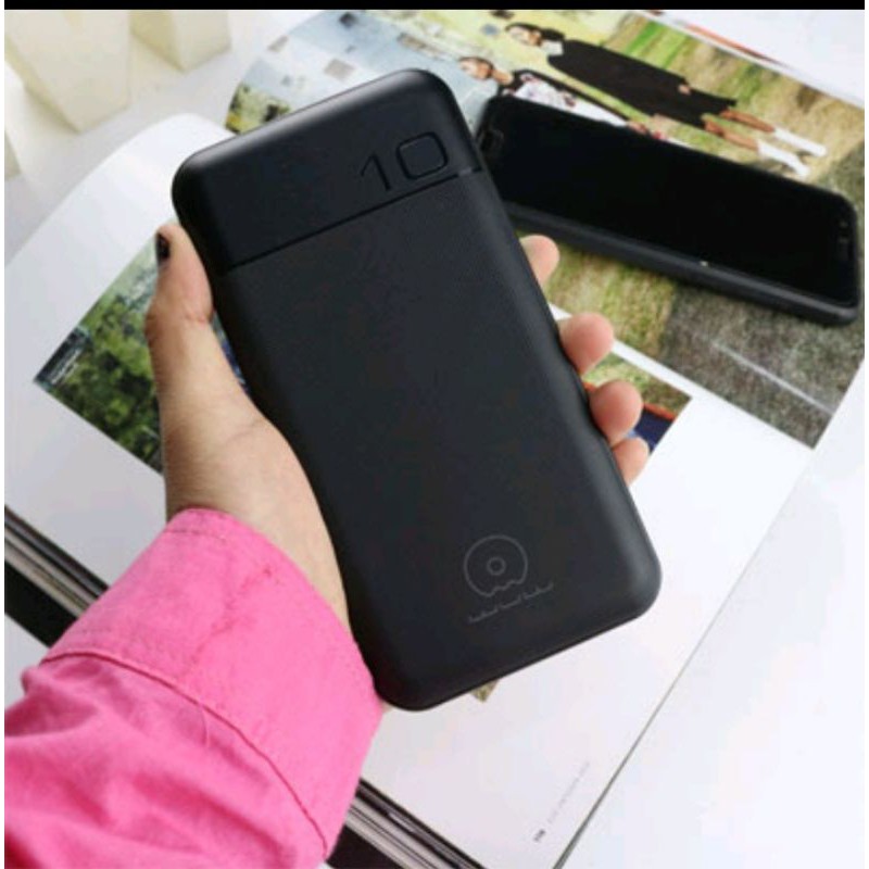 wuw power bank 10000 mah y71 / y71
