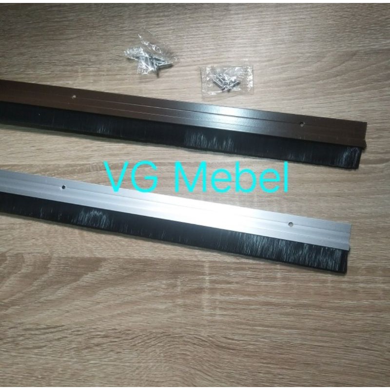 Door Seal Bulu Sikat Sapu Bawah Pintu 1 Meter - List Penutup Celah Lubang