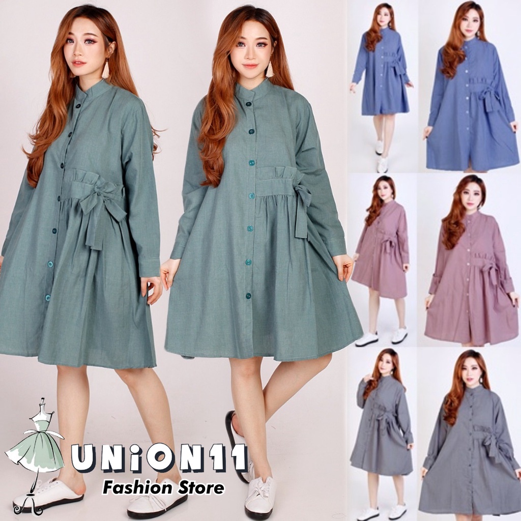 UNION11 - TUNIK JUMBO BIGSIZE XXXL WANITA FANCY / DRESS KERJA WANITA JUMBO