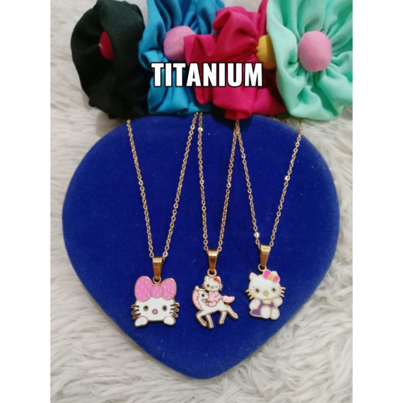 kalung titanium anak