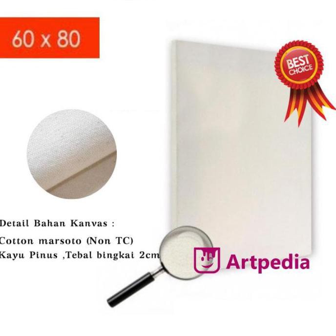 

SALE PROMO SPECIAL!! KANVAS LUKIS 60X80 CM / CANVAS KUALITAS SUPER / MEDIA PERALATAN MELUKIS ART SET