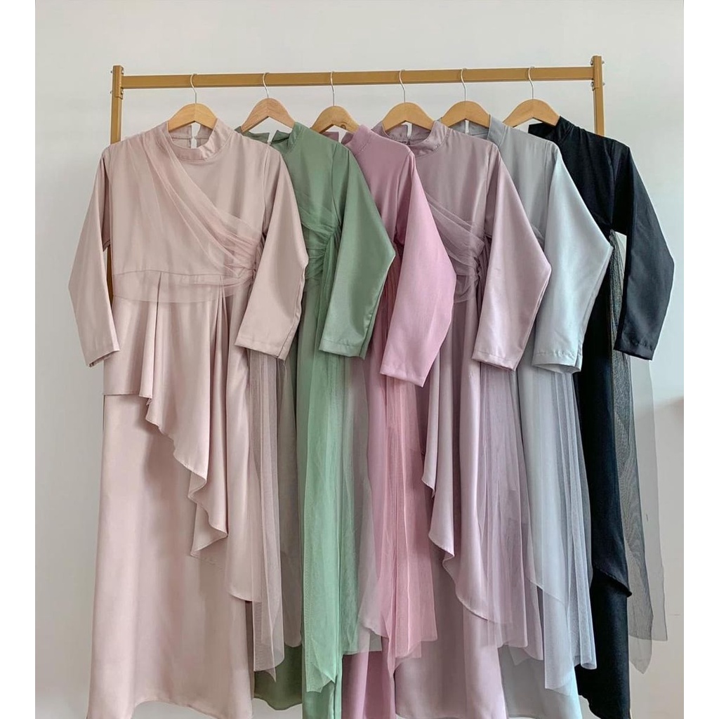 GAMILA DRESS / DRESS PAYET / SERAGAMAN / DRESS KONDANGAN / DRESS RAYA