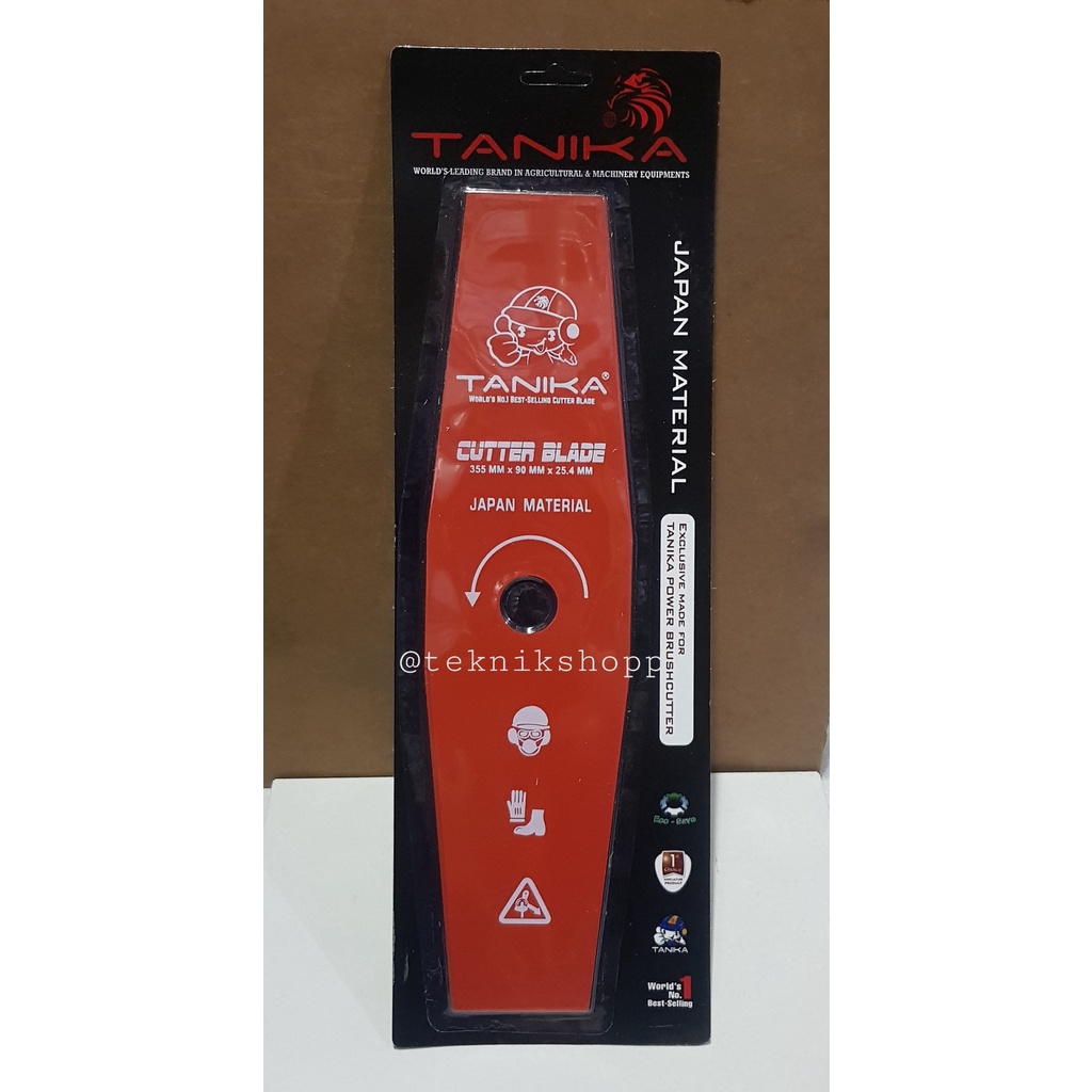 328 MATA PARANG MESIN POTONG RUMPUT 355 ORANGE / MATA PISAU BABAT / MATA POTONG RUMPUT