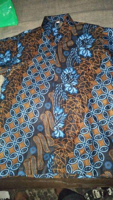 Batik Seragam || Maura Couple - Sania Ruffle Batik Couple Ori Ndoro Jowi Garansi Termurah Dnt