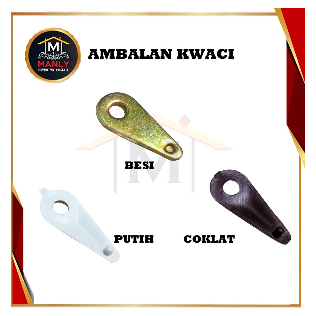 Kwaci Besi Ambalan Jam Dinding / Ambalan Kuaci