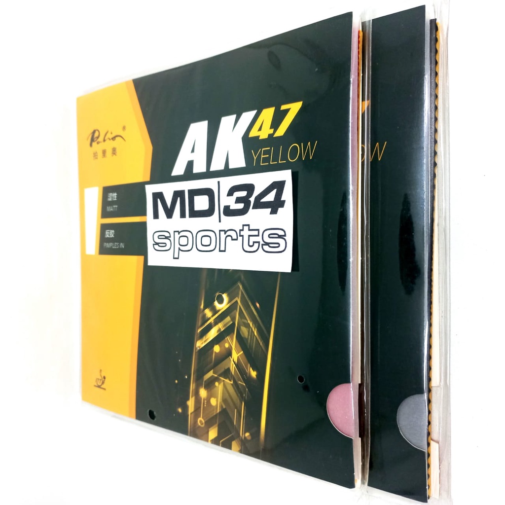 KARET PALIO AK47 YELLOW - Karet / Rubber / Bet pingpong murah