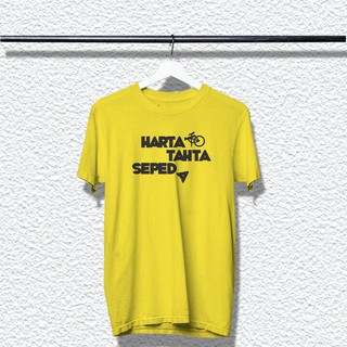 Kaos Kata Kata Harta Tahta Sepeda Kaos Distro Kaos Lucu Kaos Unik Shopee Indonesia