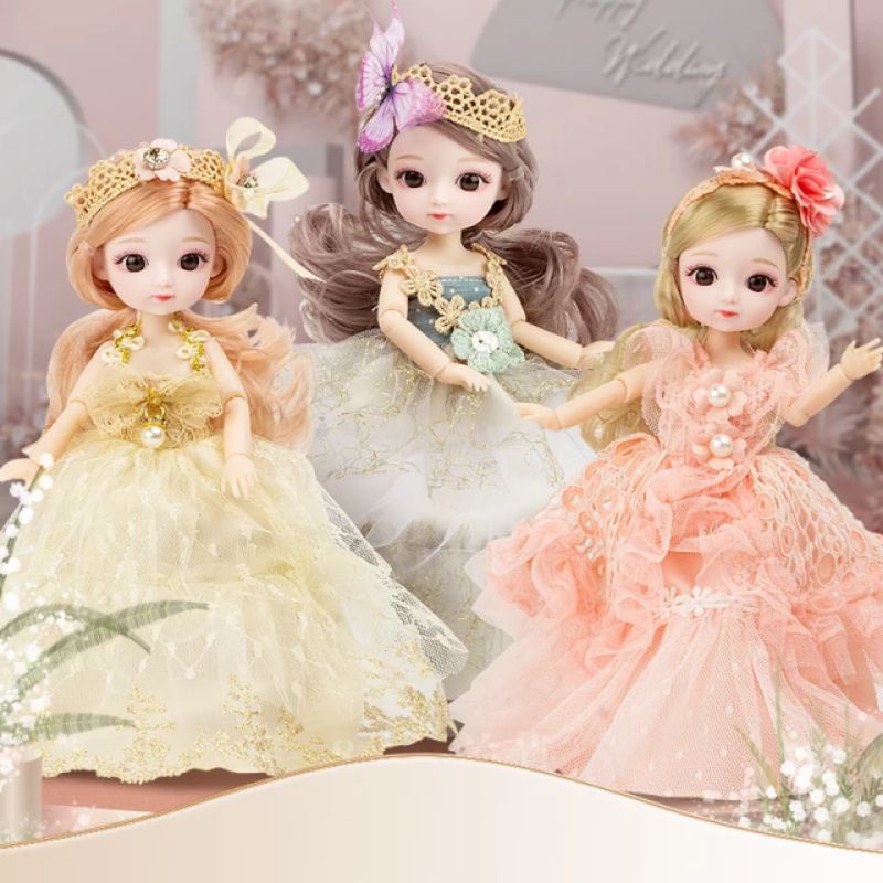 Toys Princess BJD Dolls Moveable Joint 20 cm/boneka sendi gerak