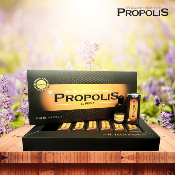 [PAKET 10BTL] Propolis Bazillian Harmoni 10ml Hi Tech Nano Green Premium Original